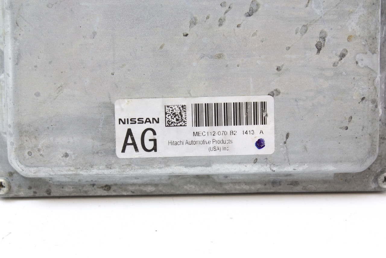 2011 11 Nissan Altima MEC112-070 B2 Computer Brain Engine Control ECU ECM Module