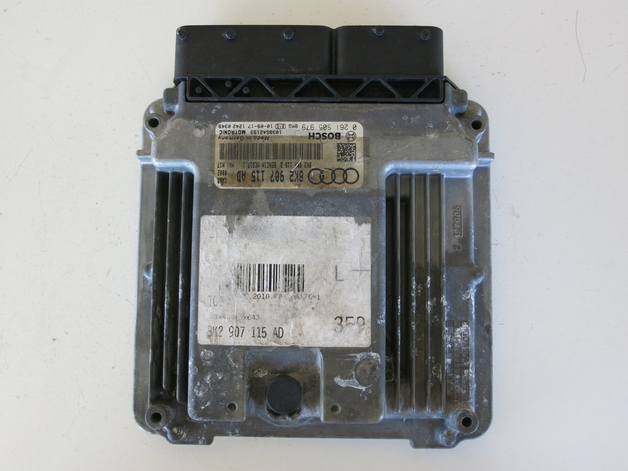 11 Audi A4 8K2 907 115 AD Computer Brain Engine Control ECU ECM EBX Module