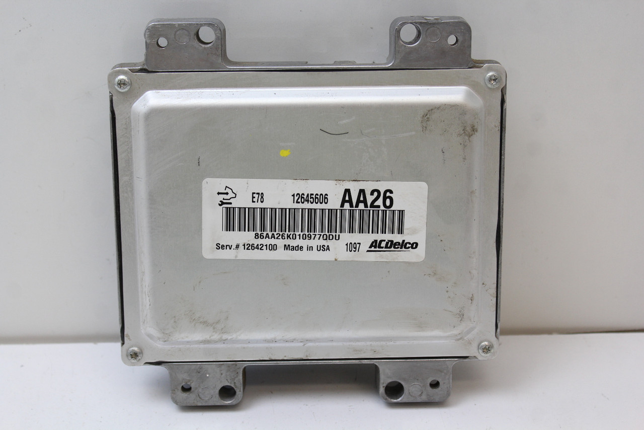 2011 11 Chevrolet Cruze 12642100 Computer Brain Engine Control ECU ECM Module