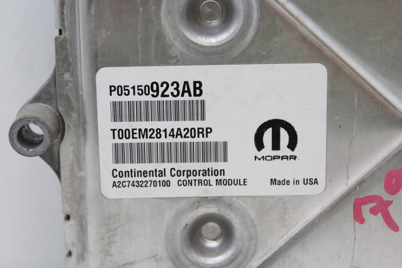 2015 15 Dodge Journey 3.6L 05150923AB Computer Engine Control ECU ECM EBX Module