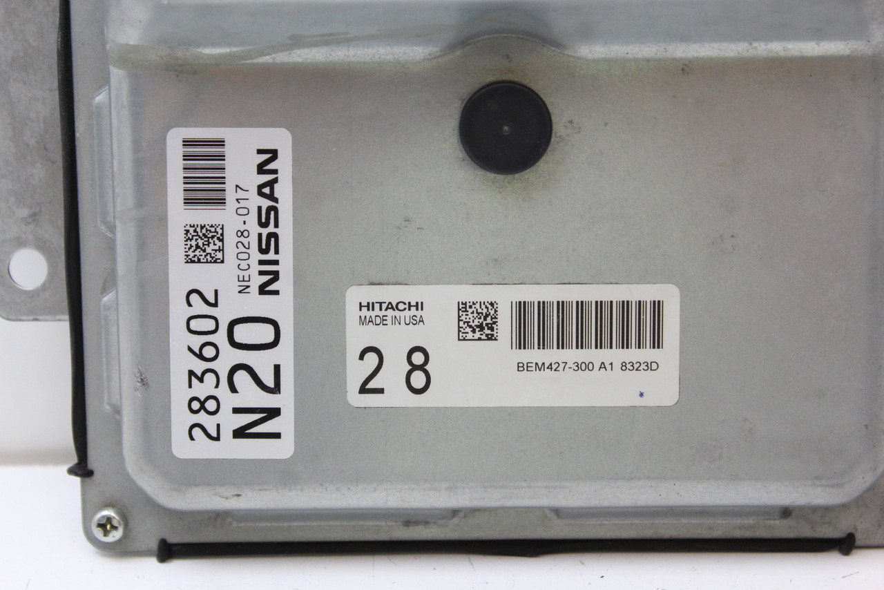 18-20 Nissan Maxima BEM427-300 A1 Computer Engine Control ECU ECM EBX Module 18-20 Nissan Maxima BEM427-300 A1 Computer Engine Control ECU ECM EBX Module