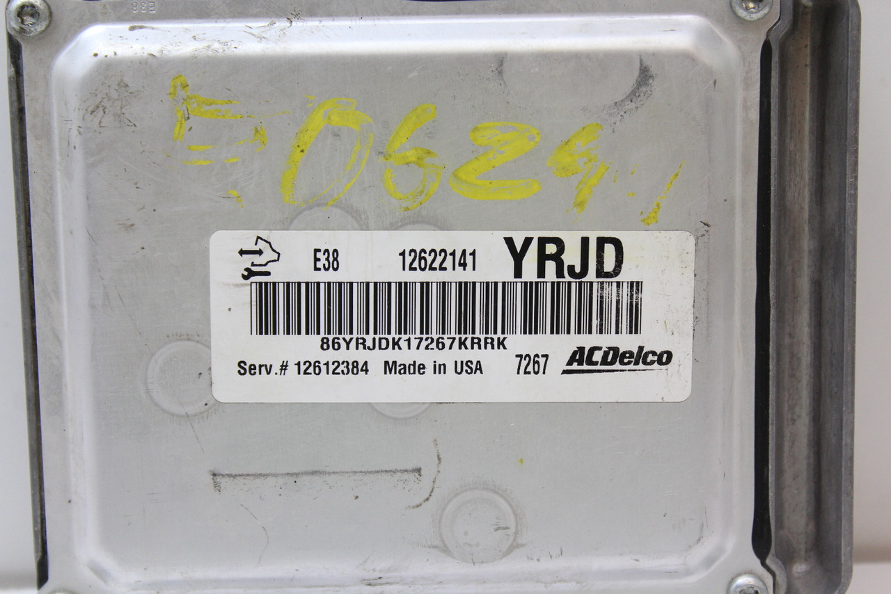 2008 08 GMC Sierra 2500 12612384 Computer Engine Control ECU ECM EBX Module