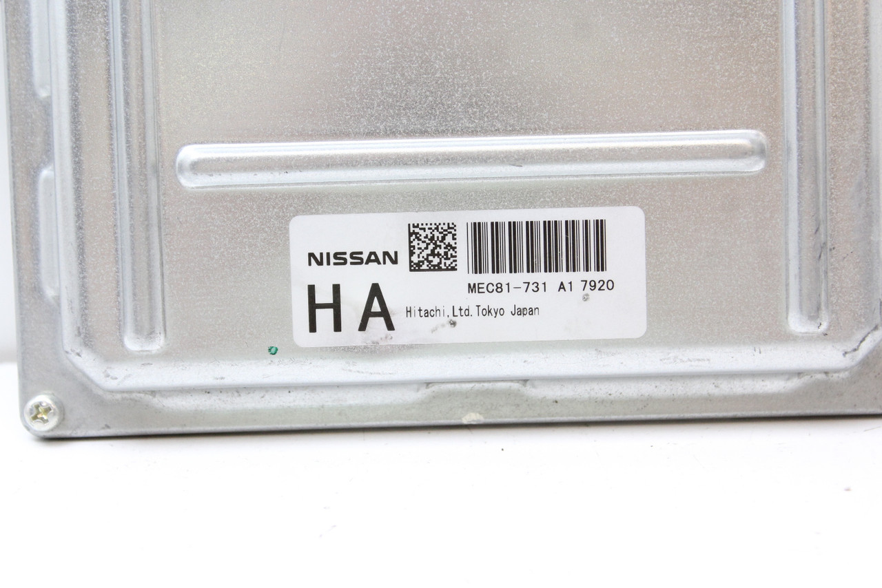 07 2007 Nissan Murano MEC81-731 A1 Computer Engine Control ECU ECM EBX Module