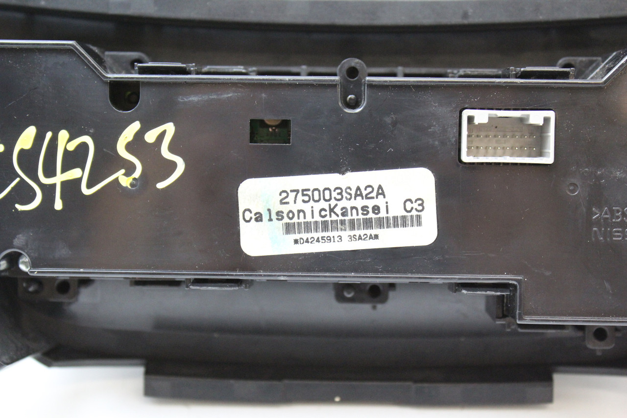 13 14 Nissan Sentra 275003SA2A Climate Control Panel Temperature Unit A/C Heater