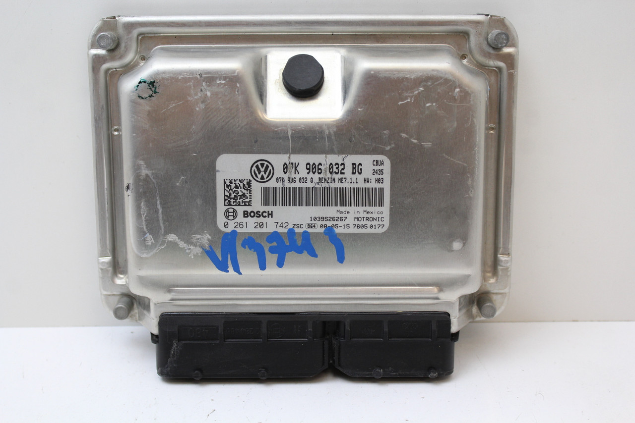 08 09 Volkswagen Jetta 07K 906 032 BG Computer Engine Control ECU ECM Module