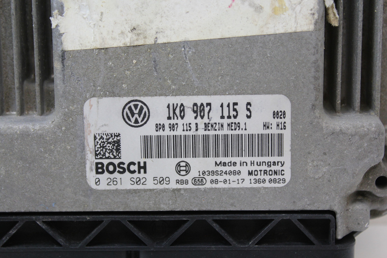 2008 08 Volkswagen Jetta 1K0 907 115 S Computer Engine Control ECU ECM Module 2008 08 Volkswagen Jetta 1K0 907 115 S Computer Engine Control ECU ECM Module