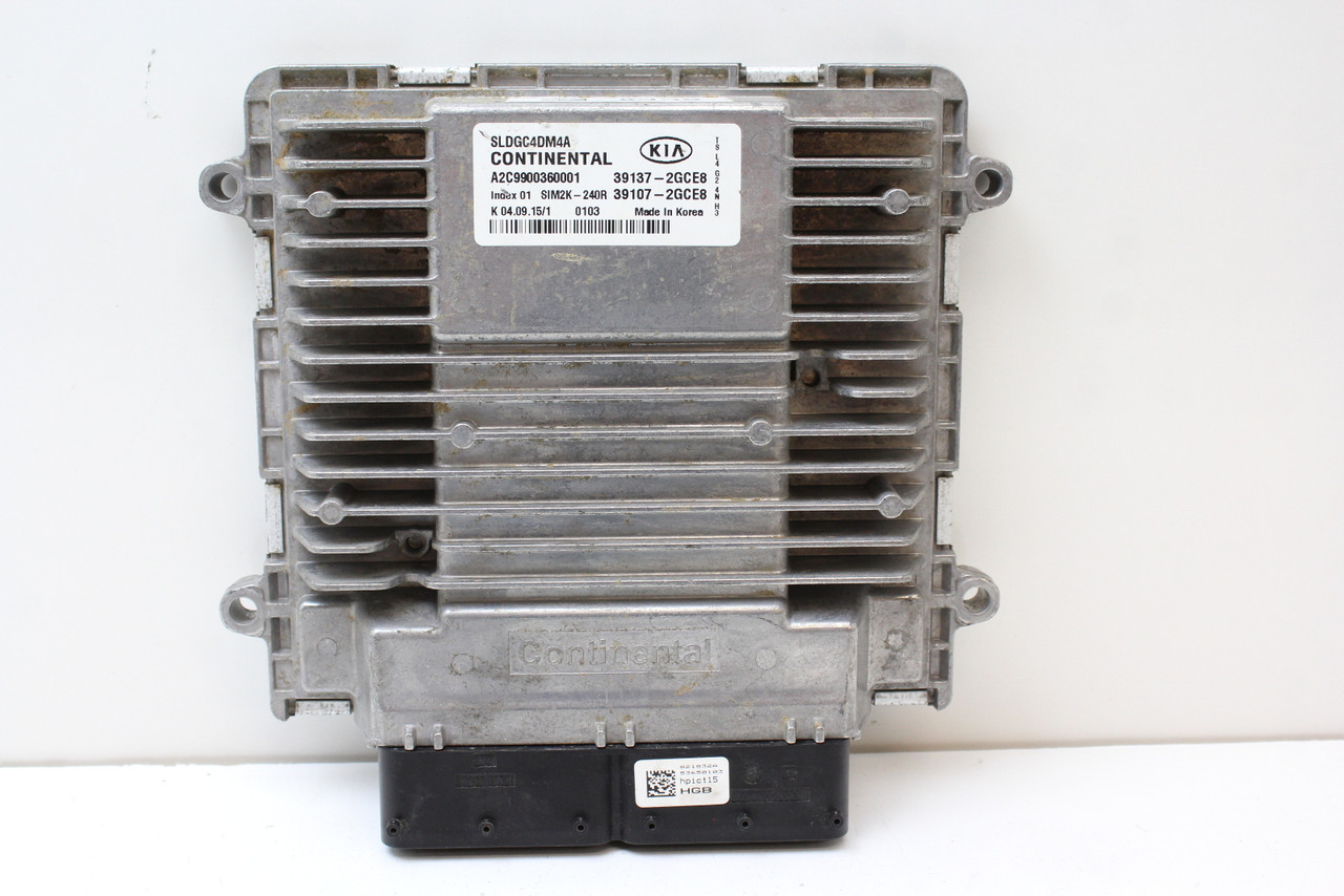 14-16 Kia Sportage 39107-2GCE8 Computer Brain Engine Control ECU ECM EBX Module
