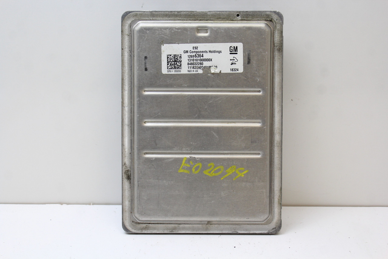 18 2018 Silverado 1500 12692069 Computer Brain Engine Control ECU ECM EBX Module