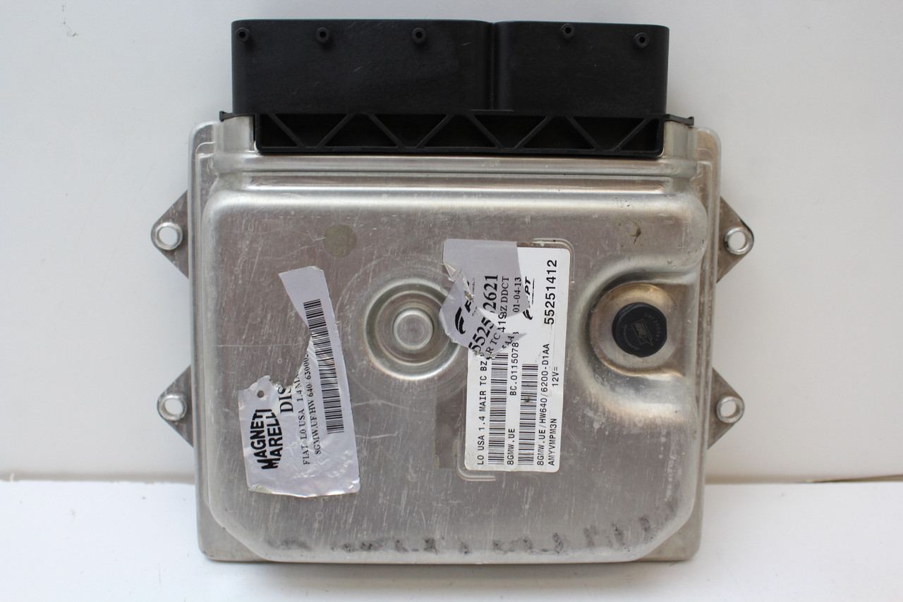 14-17 Fiat 500 55252621 Computer Brain Engine Control ECU ECM EBX Module