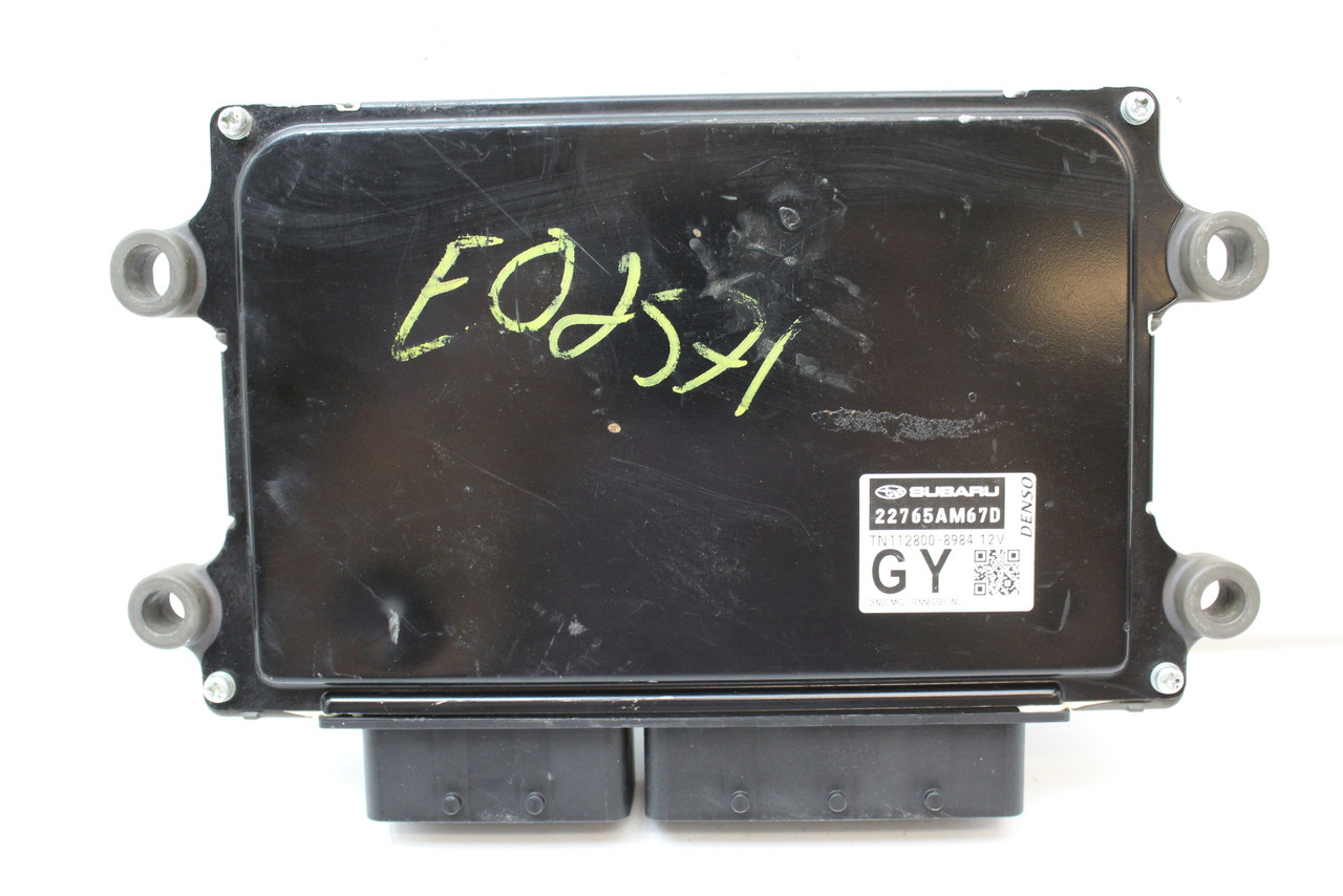 19 2019 Impreza MT 22765AM67D Computer Brain Engine Control ECU ECM EBX Module