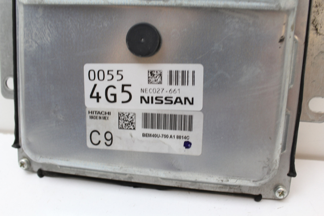 18-19 Sentra BEM40U-700 A1 Computer Brain Engine Control ECU ECM EBX Module