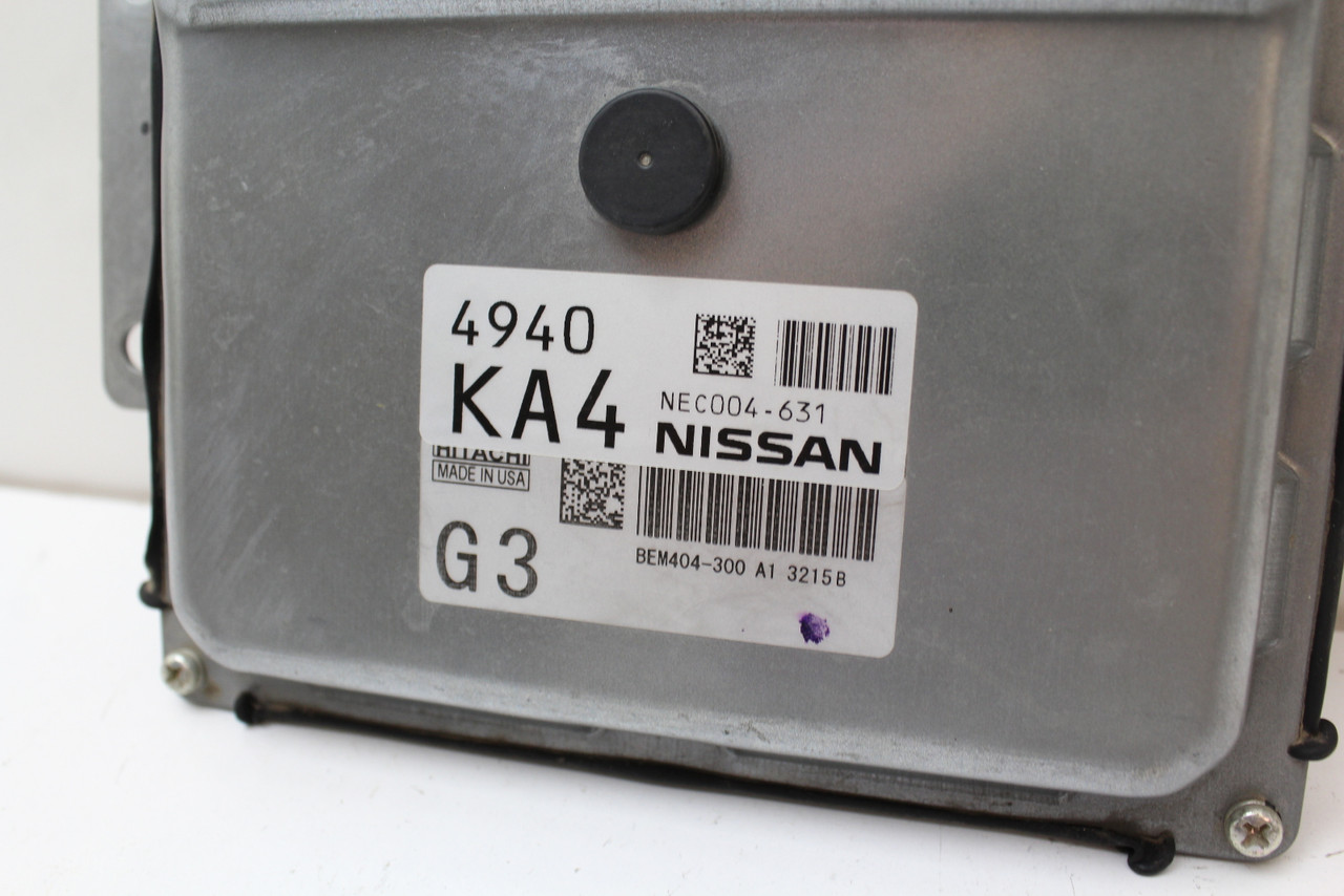 13-15 Sentra NEC004-631 Computer Brain Engine Control ECU ECM EBX Module