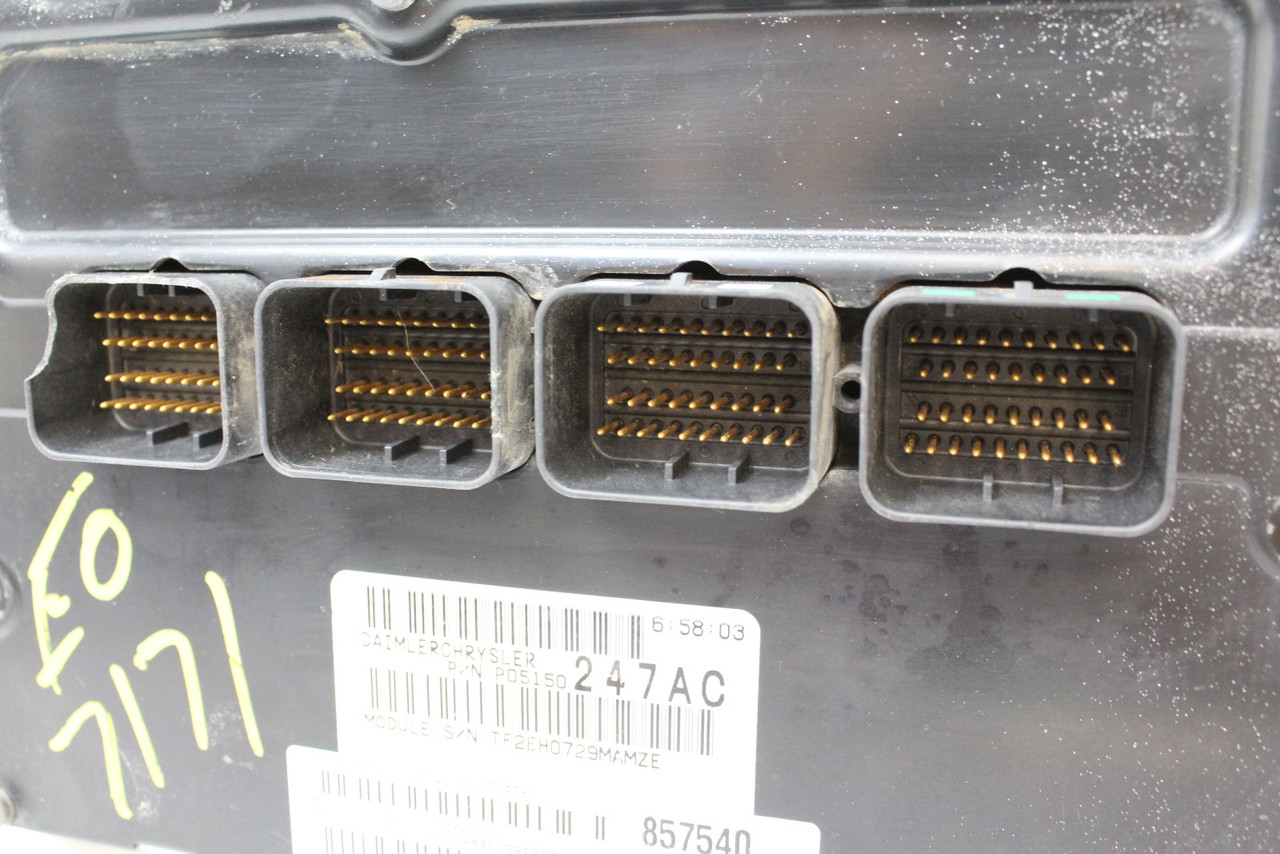 0809 Town & Country P68025815AC Computer Brain Engine Control ECU ECM EBX Module