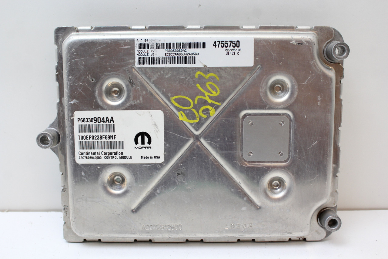 18 19 Dodge Charger 3.6L 68330904AA Computer Brain Engine Control ECU ECM Module