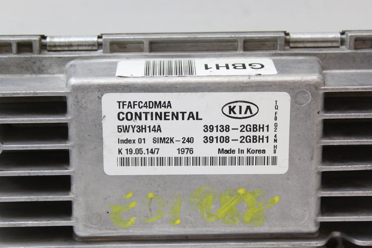 2015 15 Kia Optima 2.4L 39108-2GBH1 Computer Brain Engine Control ECU ECM Module