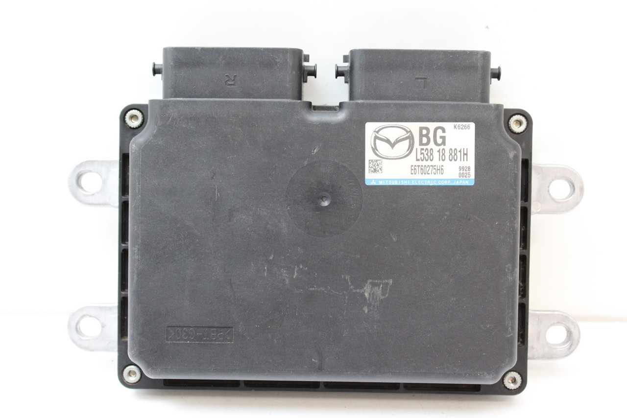 2010 10 Mazda 3 2.5L L538 18 881H Computer Brain Engine Control ECU ECM Module