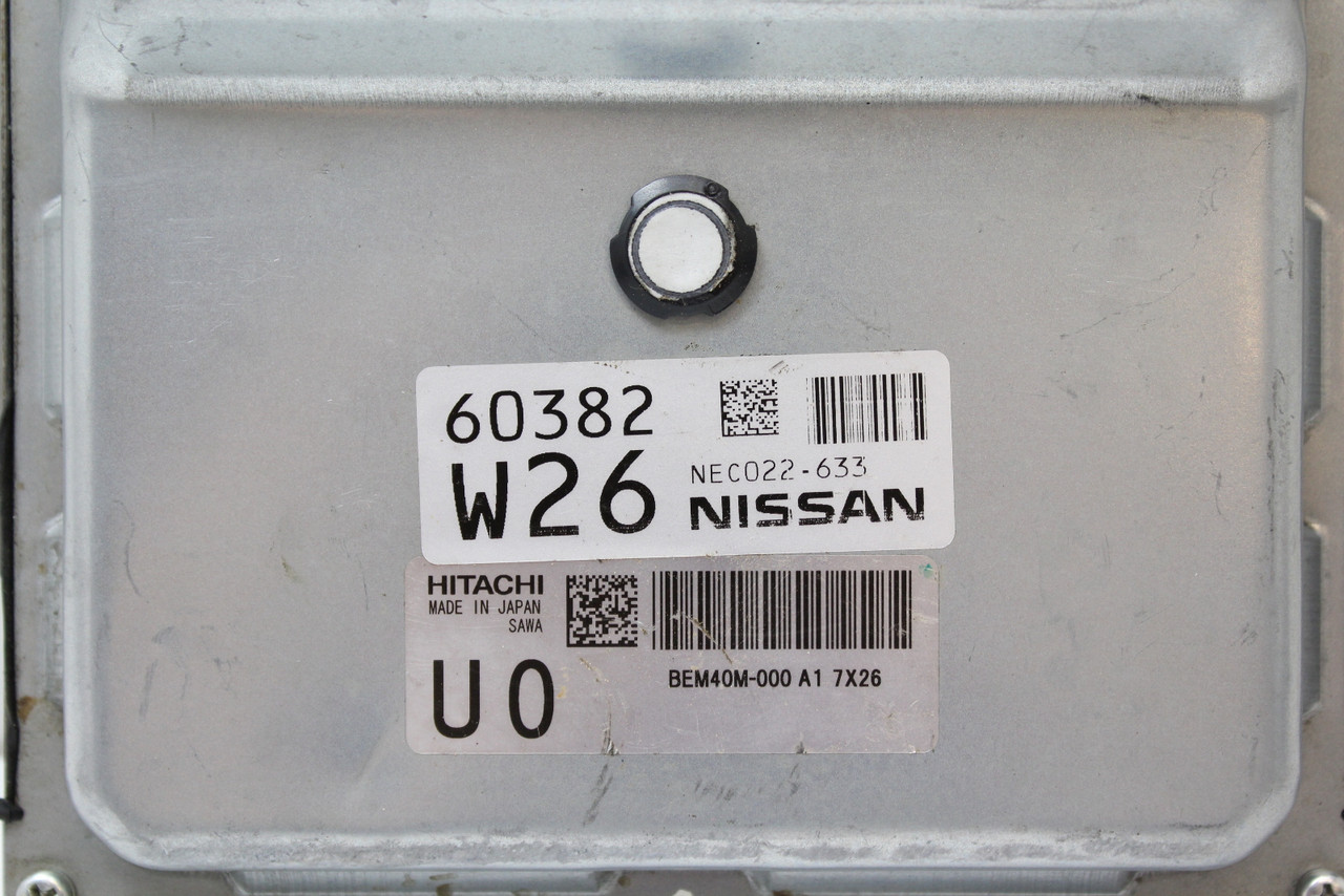 18-20 Nissan Rogue 2.5L BEM40M-000 A1 Computer Engine Control ECU ECM EBX Module