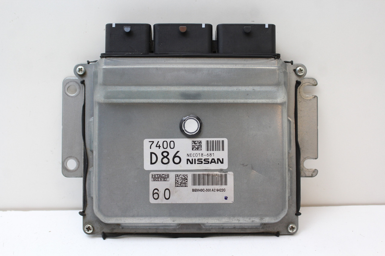 16 17 Nissan Sentra BEM40C-300 A2 Computer Engine Control ECU ECM EBX Module