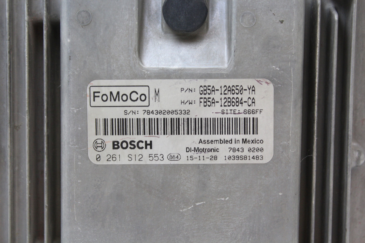 16-19 Ford Explorer FB5A-12B684-CA Computer Engine Control ECU ECM EBX Module