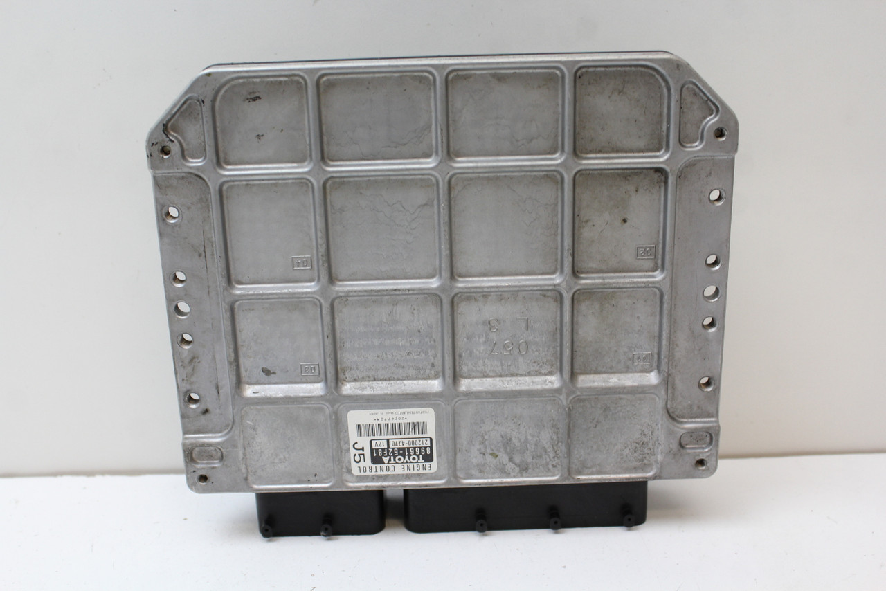 08-09 Scion XD 89661-52F81 Computer Brain Engine Control ECU ECM EBX Module
