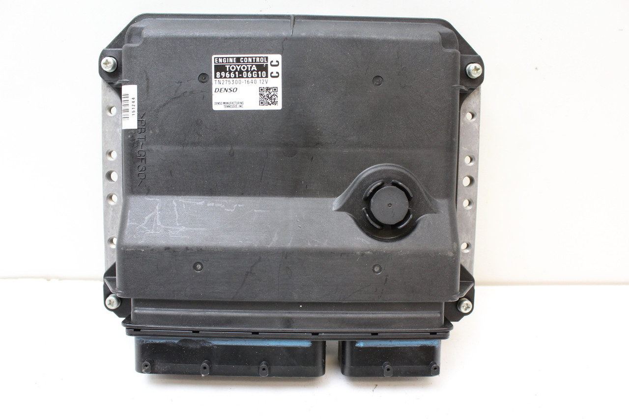08 09 Camry 89661-06G10 Computer Brain Engine Control ECU ECM EBX Module