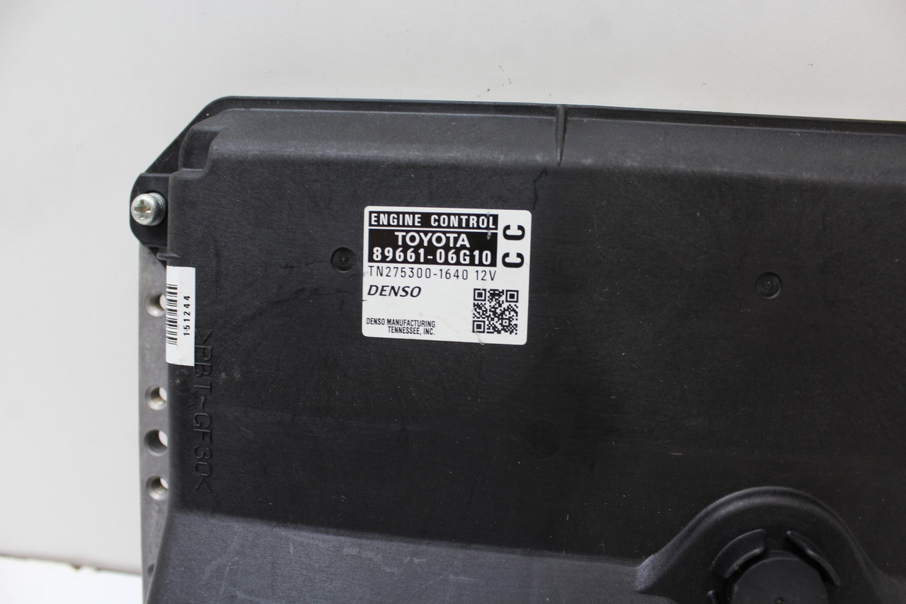 08 09 Camry 89661-06G10 Computer Brain Engine Control ECU ECM EBX Module