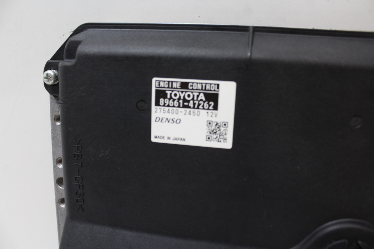 10 2010 Prius 89661-47262 Computer Brain Engine Control ECU ECM EBX Module