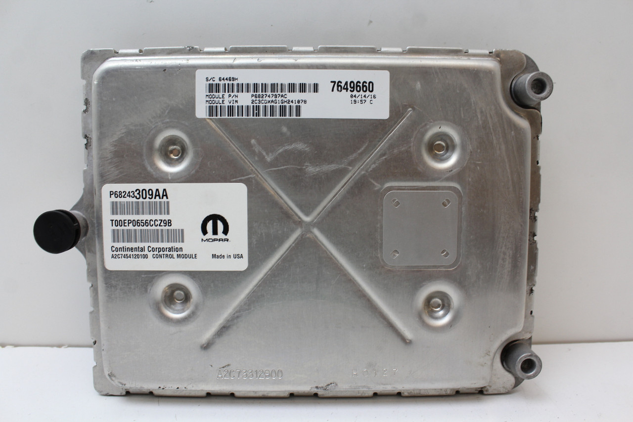 16-17 Charger P68274797AC Computer Brain Engine Control ECU ECM EBX Module