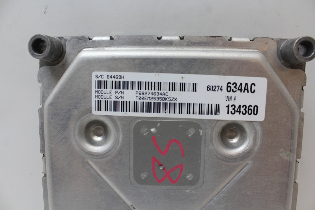 16-20 Journey P68274634AC Computer Brain Engine Control ECU ECM EBX Module