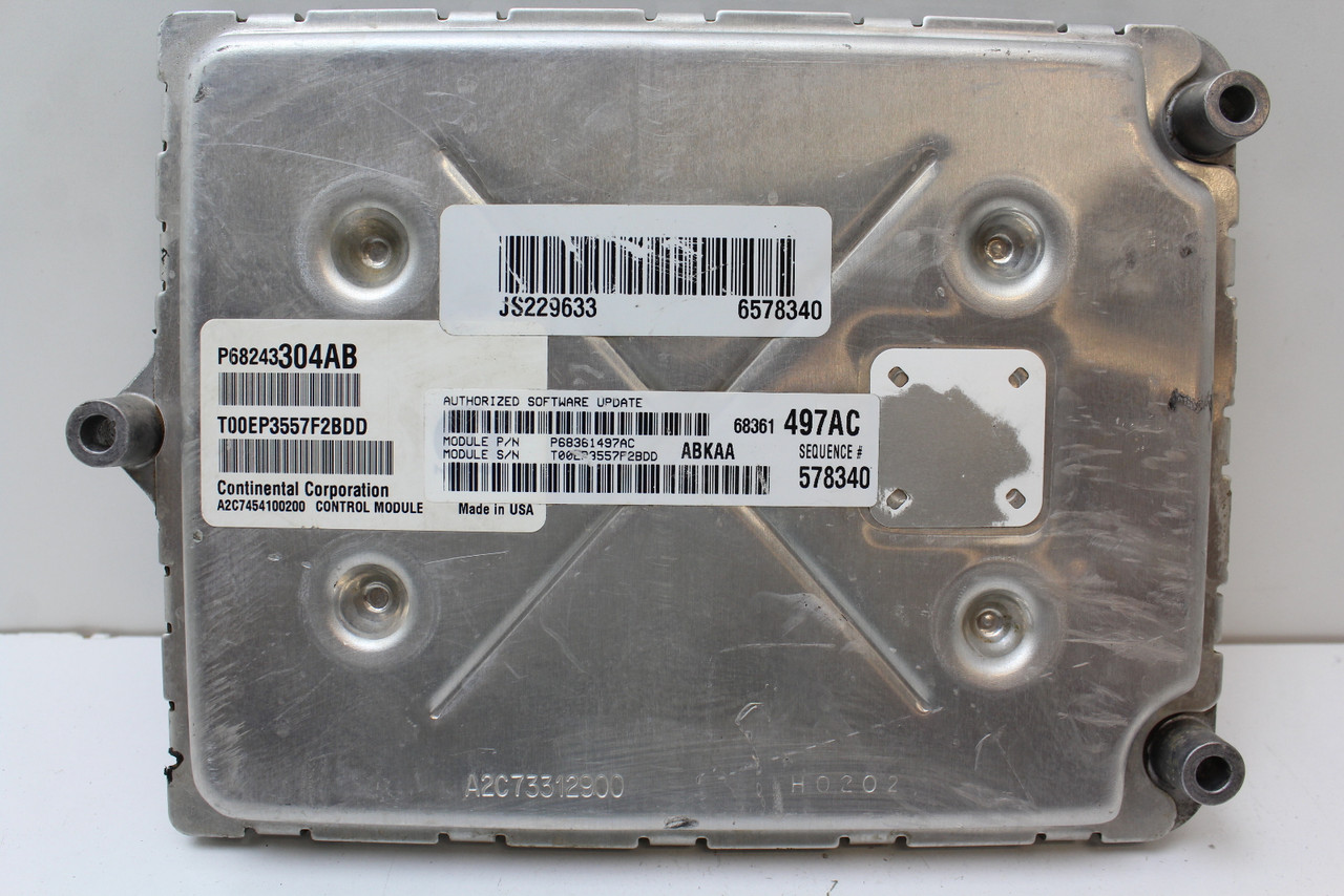 16-20 Ram 1500 P68361497AC Computer Brain Engine Control ECU ECM EBX Module
