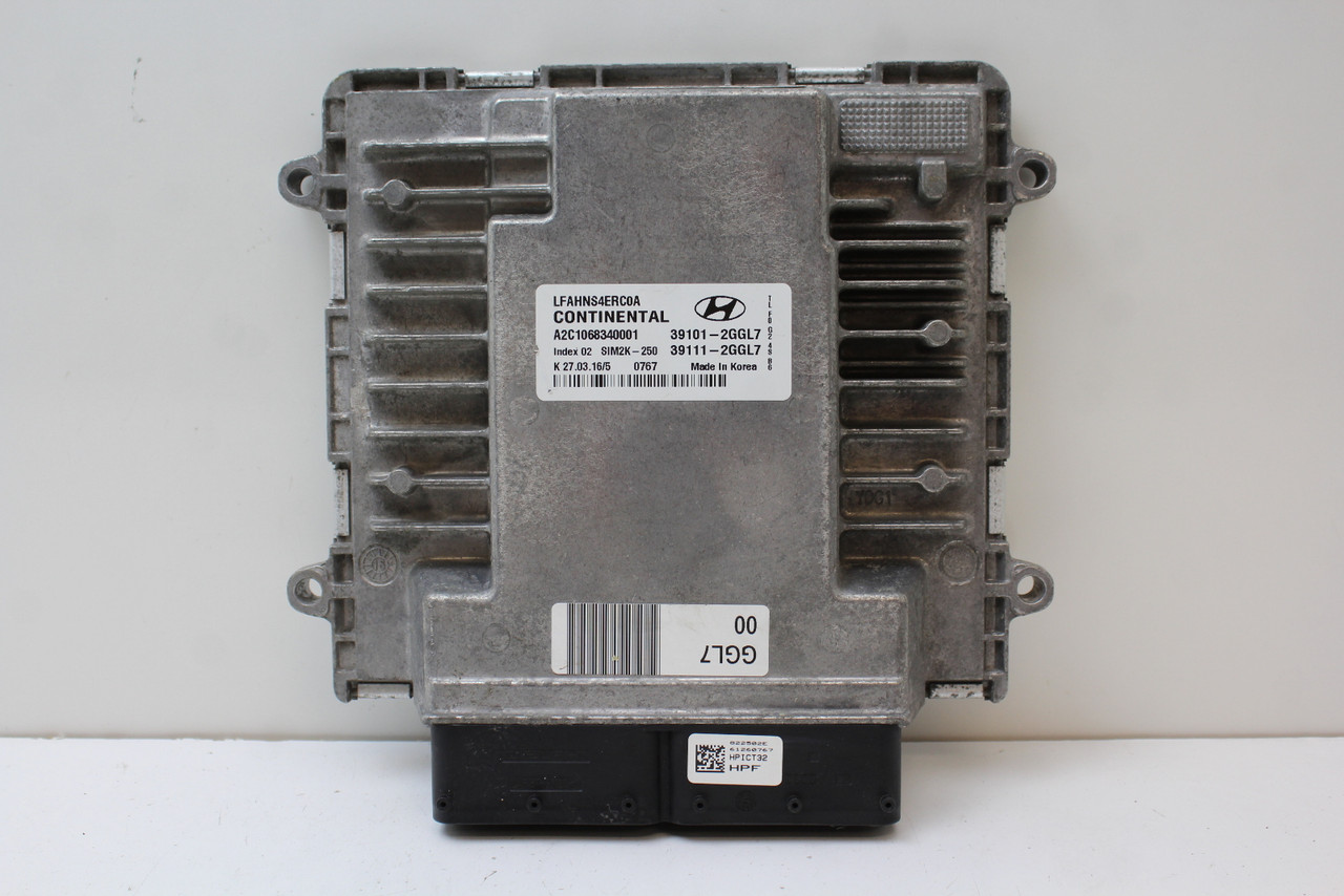 15-17 Hyundai Sonata 39111-2GGL7 Computer Engine Control ECU ECM EBX Module