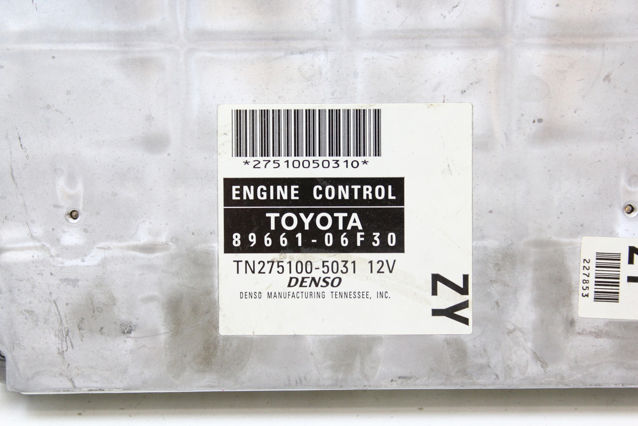 2006 06 Toyota Camry 89661-06F30 Computer Brain Engine Control ECU ECM Module