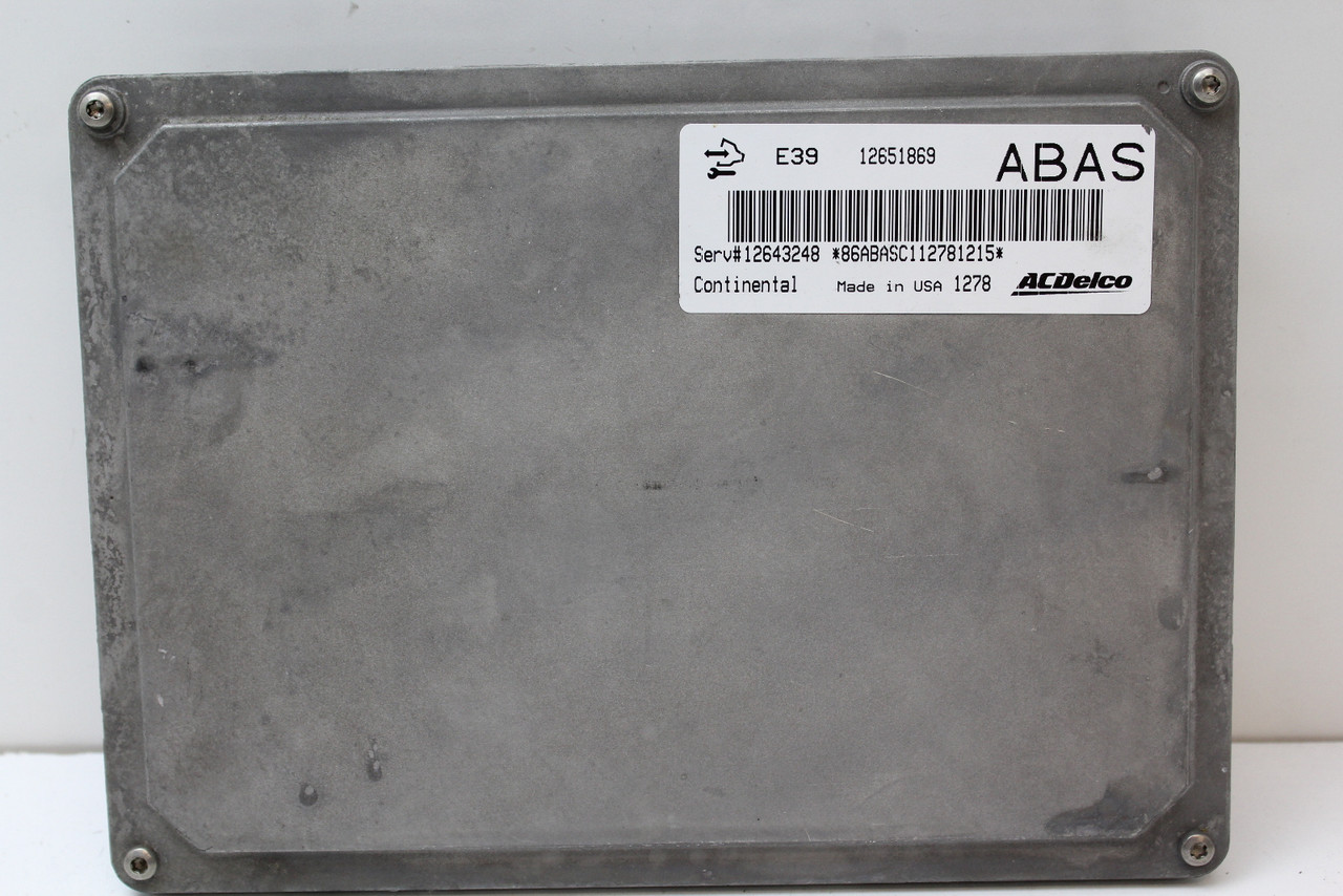 12 2012 Buick Lacrosse 12643248 Computer Brain Engine Control ECU ECM EBX Module 12 2012 Buick Lacrosse 12643248 Computer Brain Engine Control ECU ECM EBX Module