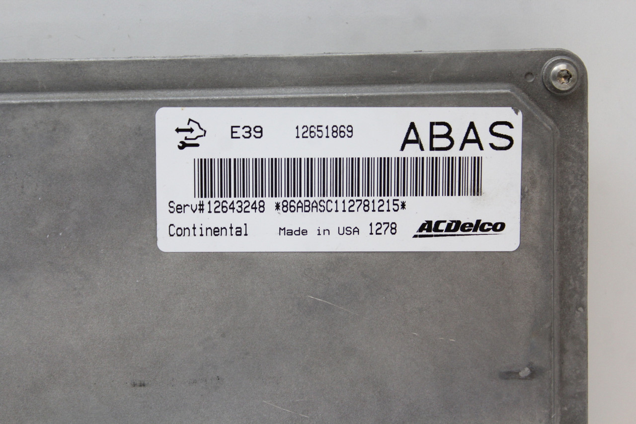 12 2012 Buick Lacrosse 12643248 Computer Brain Engine Control ECU ECM EBX Module 12 2012 Buick Lacrosse 12643248 Computer Brain Engine Control ECU ECM EBX Module