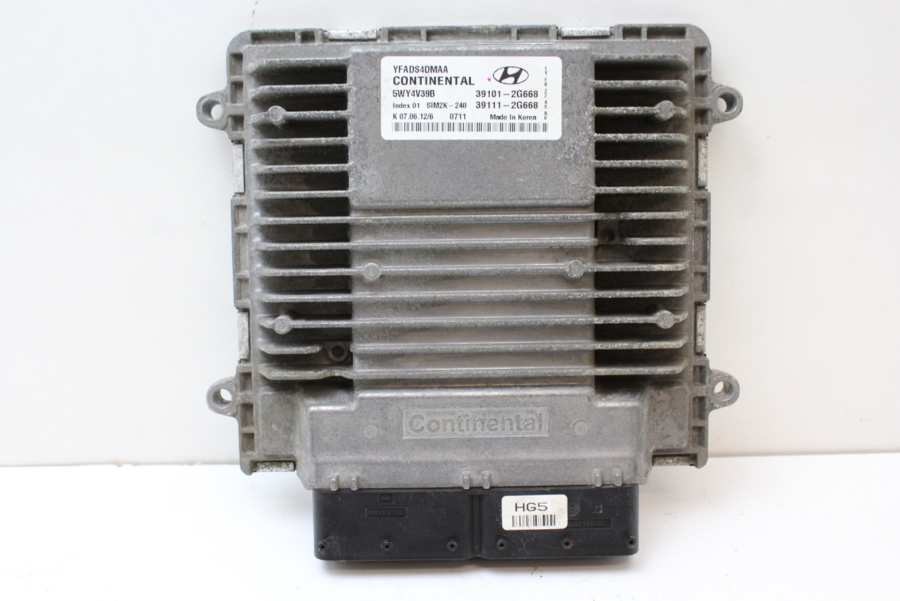11 12 13 14 Sonata 39111-2G668 Computer Brain Engine Control ECU ECM EBX Module