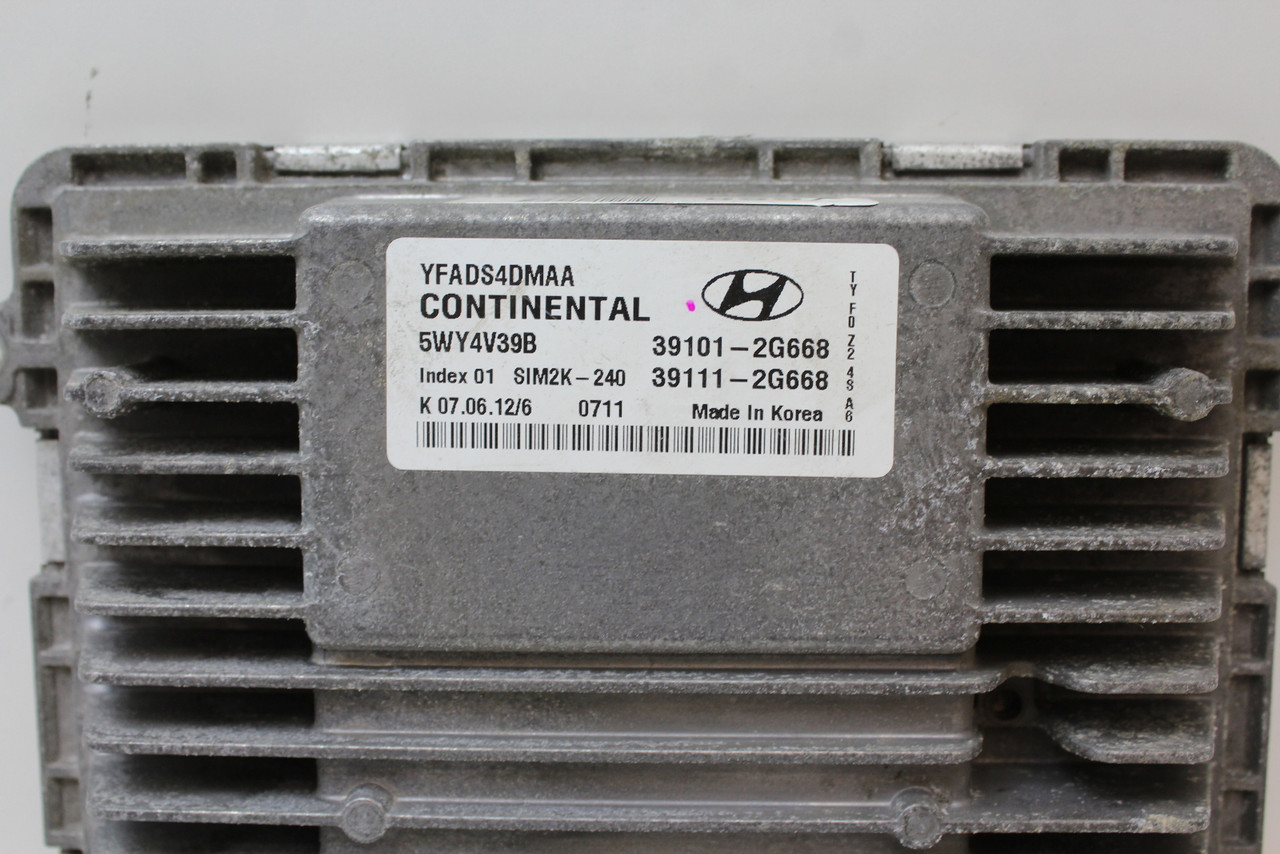 11 12 13 14 Sonata 39111-2G668 Computer Brain Engine Control