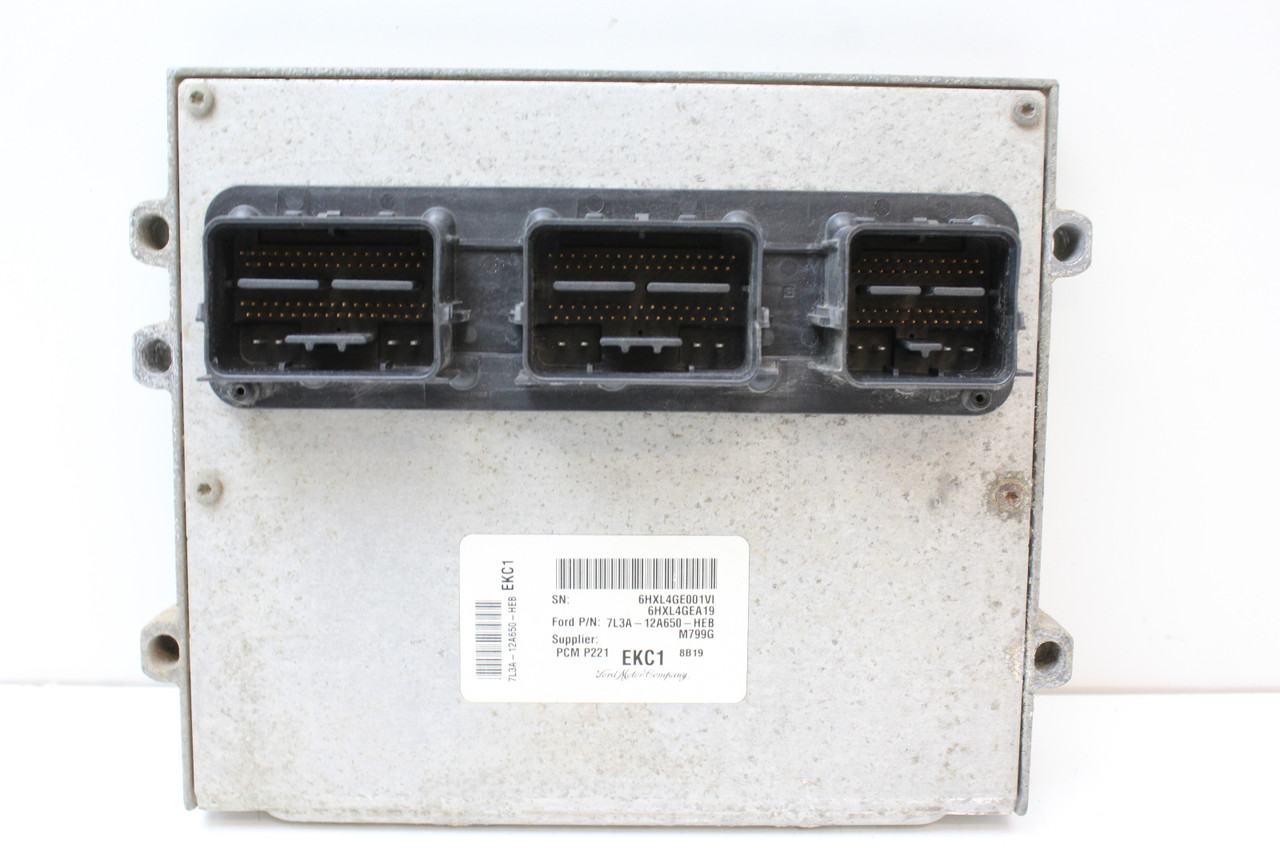 07 08 F-150 4x4 7L3A-12A650-HEB Computer Brain Engine Control ECU