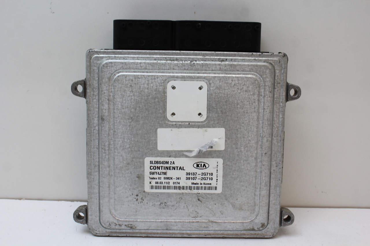 10-13 Sportage 2.4L 39107-2G710 Computer Brain Engine Control ECU ECM EBX Module