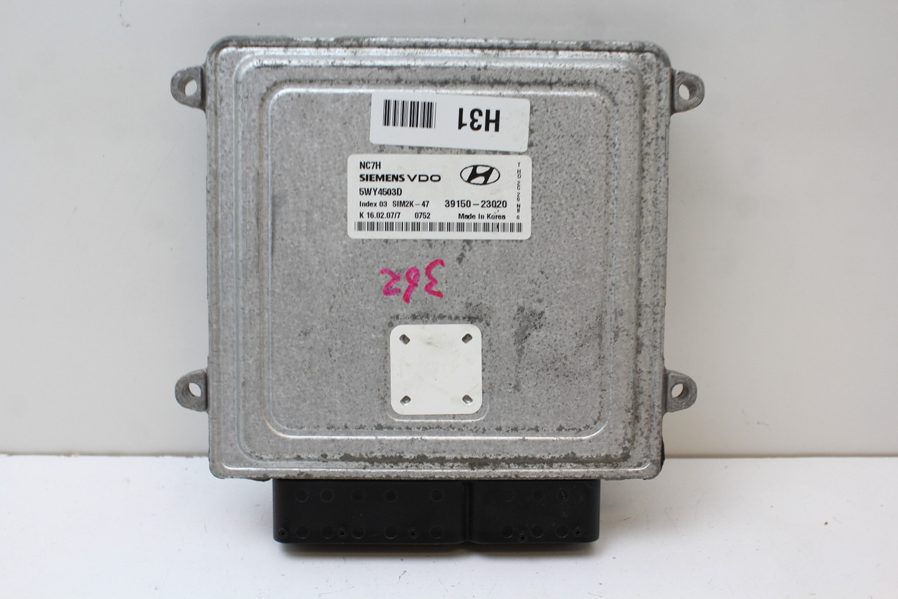 07-10 Elantra 39150-23020 Computer Brain Engine Control ECU