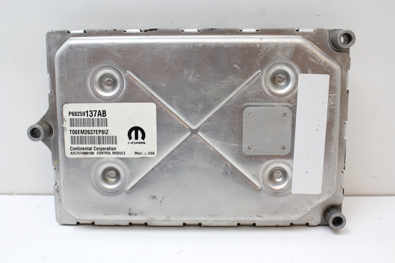 18 2018 Cherokee P68259137AB Computer Brain Engine Control ECU ECM EBX Module