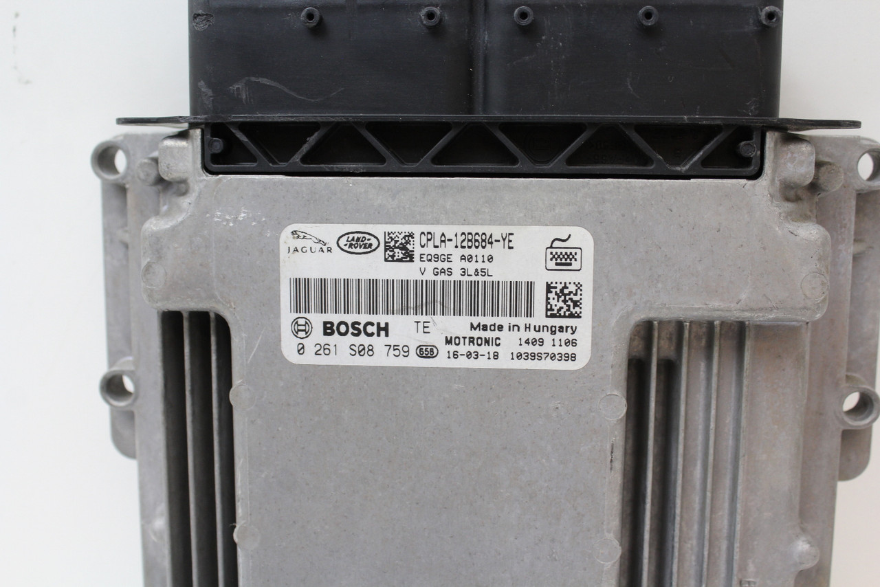 13-19 Jaguar XF XJ CPLA-12B684-YE Computer  Engine Control ECU ECM EBX Module