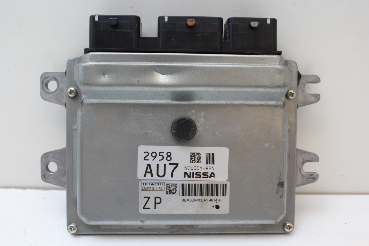 14-17 Versa NEC001-825 Computer Brain Engine Control ECU ECM EBX Module 14-17 Versa NEC001-825 Computer Brain Engine Control ECU ECM EBX Module