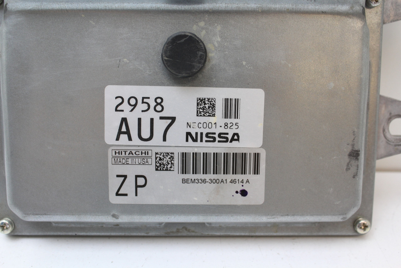 14-17 Versa NEC001-825 Computer Brain Engine Control ECU ECM EBX Module 14-17 Versa NEC001-825 Computer Brain Engine Control ECU ECM EBX Module