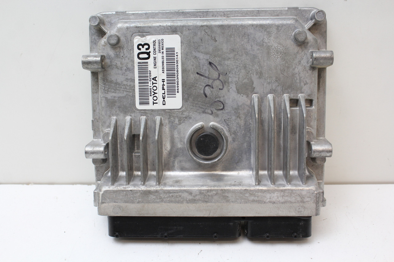 17 18 19 Corolla 89661-0ZQ92 Computer Brain Engine Control ECU ECM EBX Module