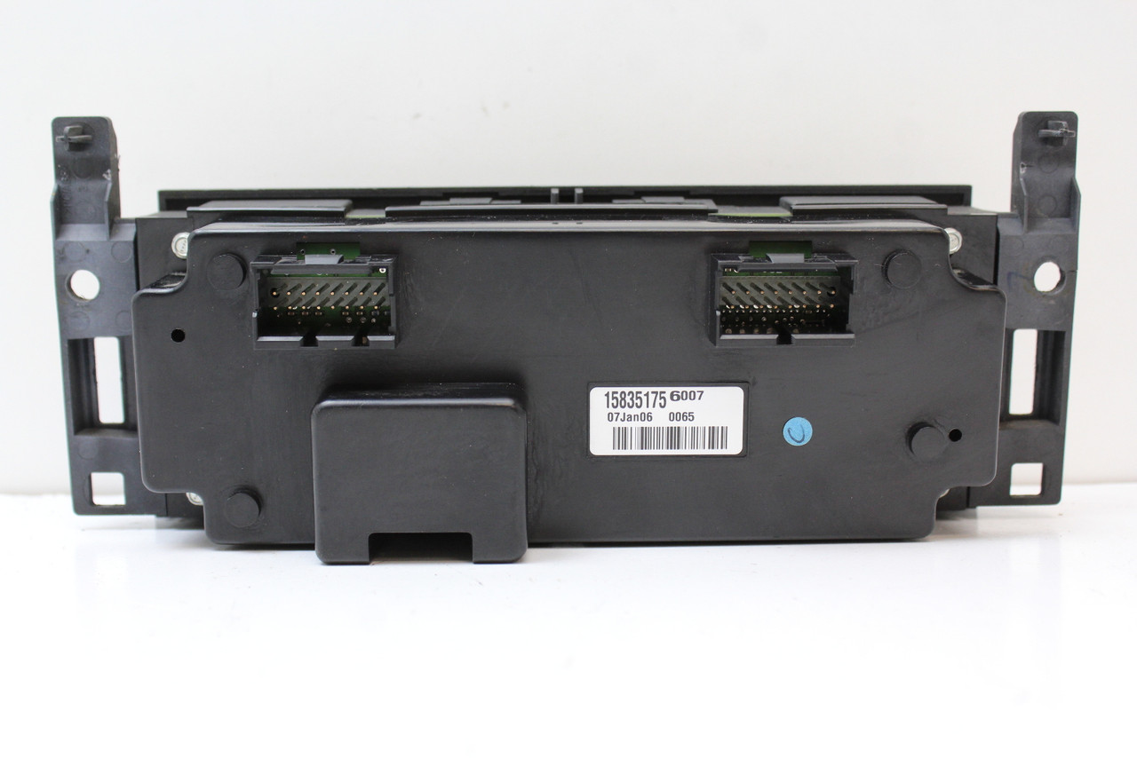 06 2006 Pontiac Grand Prix 15835175 Climate Control Temperature Unit A/C Heater