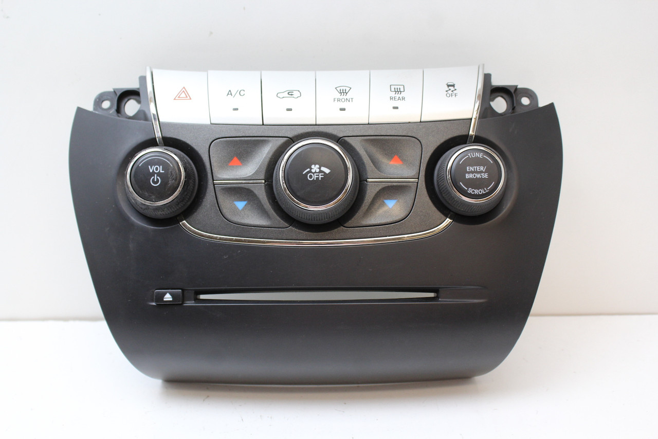 11-17 Dodge Journey 1RK581X9AD Audio Climate Control Panel