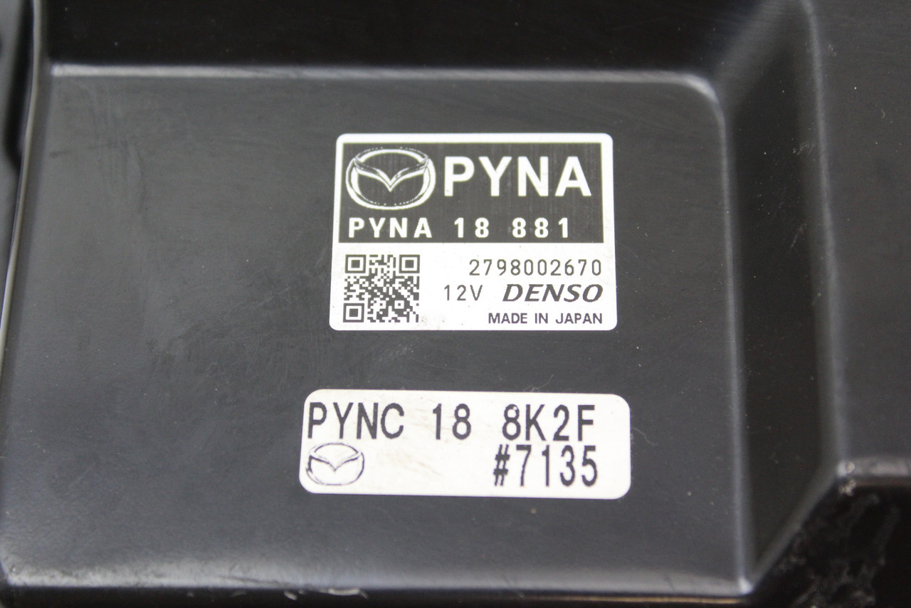 17 Mazda CX-5 CX5 2.5L PYNA 18 881 Computer Brain Engine Control ECU ECM Module