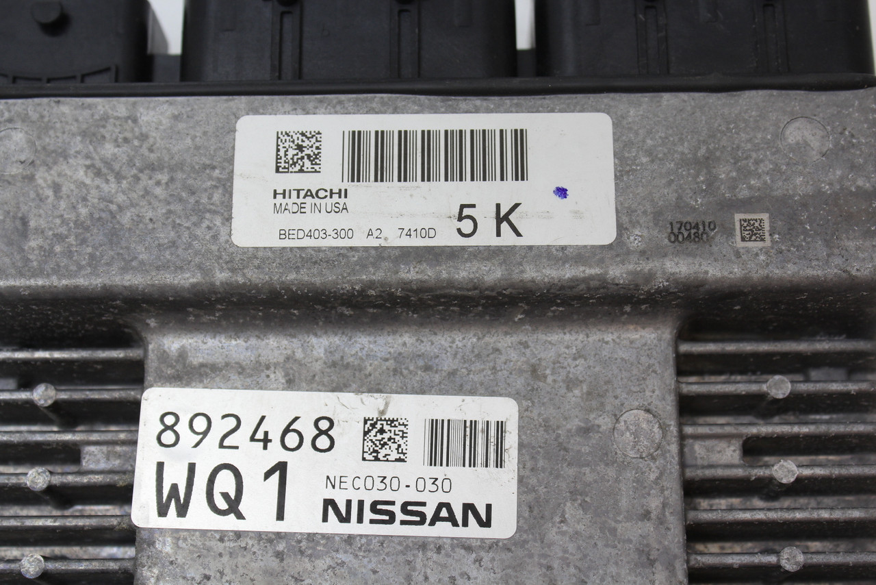 17 Nissan Pathfinder 3.5L BED403-300 A2 Computer Engine Control ECU ECM Module