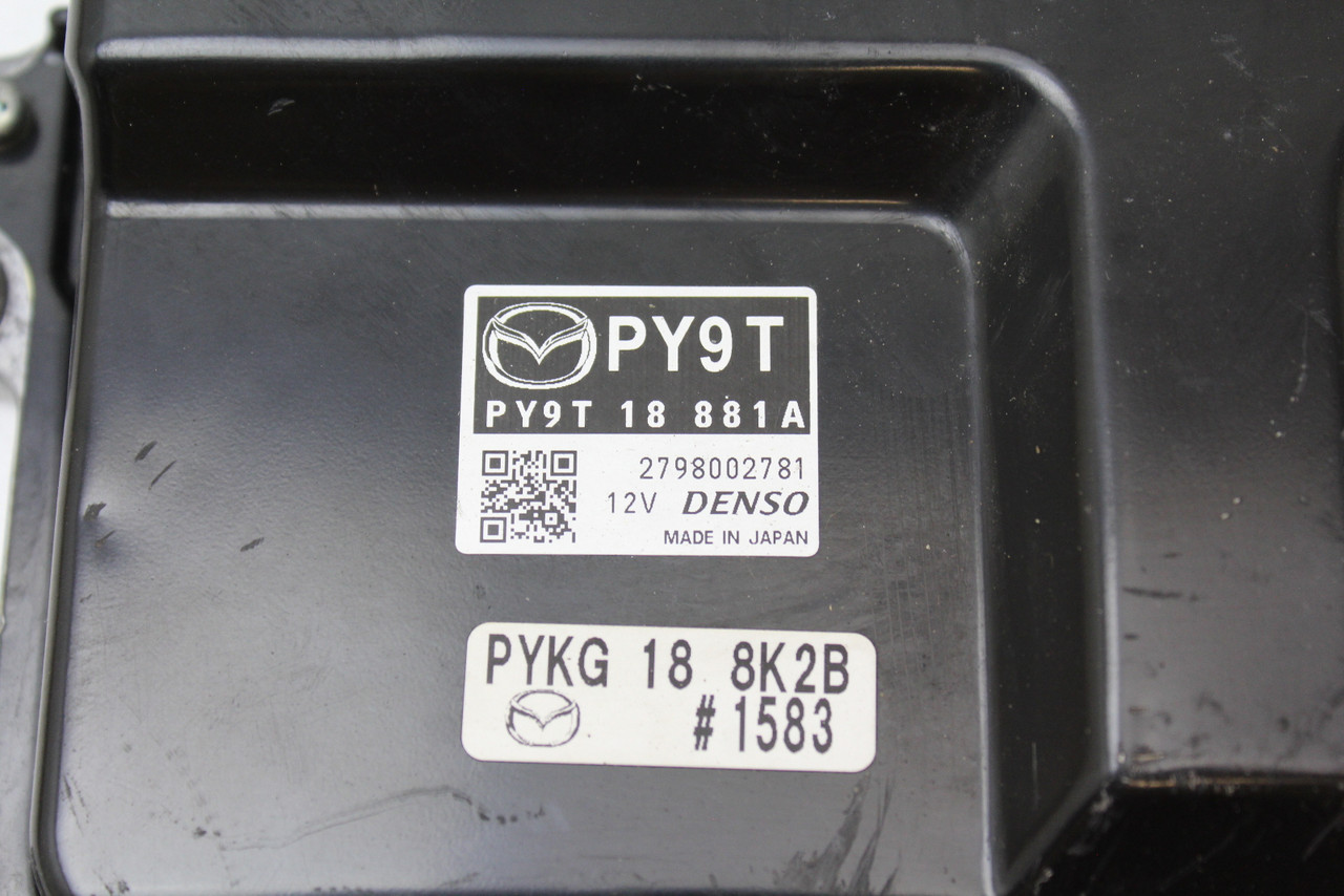 17 18 Mazda 3 PY9T 18 881A Computer Brain Engine Control ECU ECM EBX Module