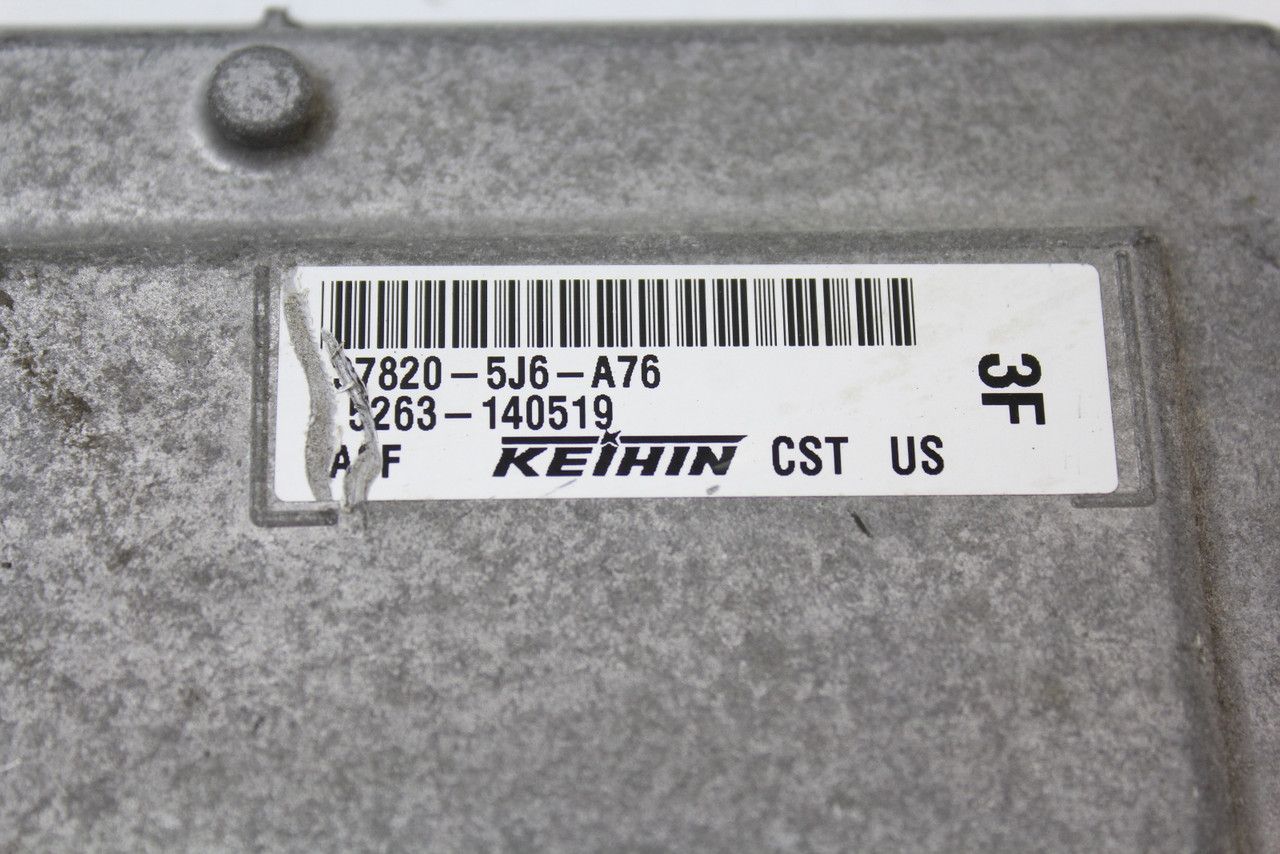 14 15 Acura MDX 37820-SJ6-A76 Computer Brain Engine Control ECU ECM EBX Module